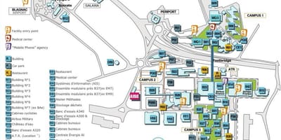 Kat jeyografik nan èrbus nan Toulouse 