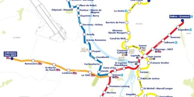 Kat jeyografik nan Toulouse bèn