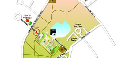 Kat jeyografik nan Toulouse jaden