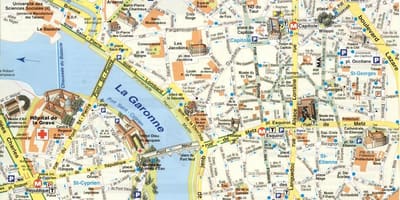 Kat jeyografik nan Toulouse katye rich